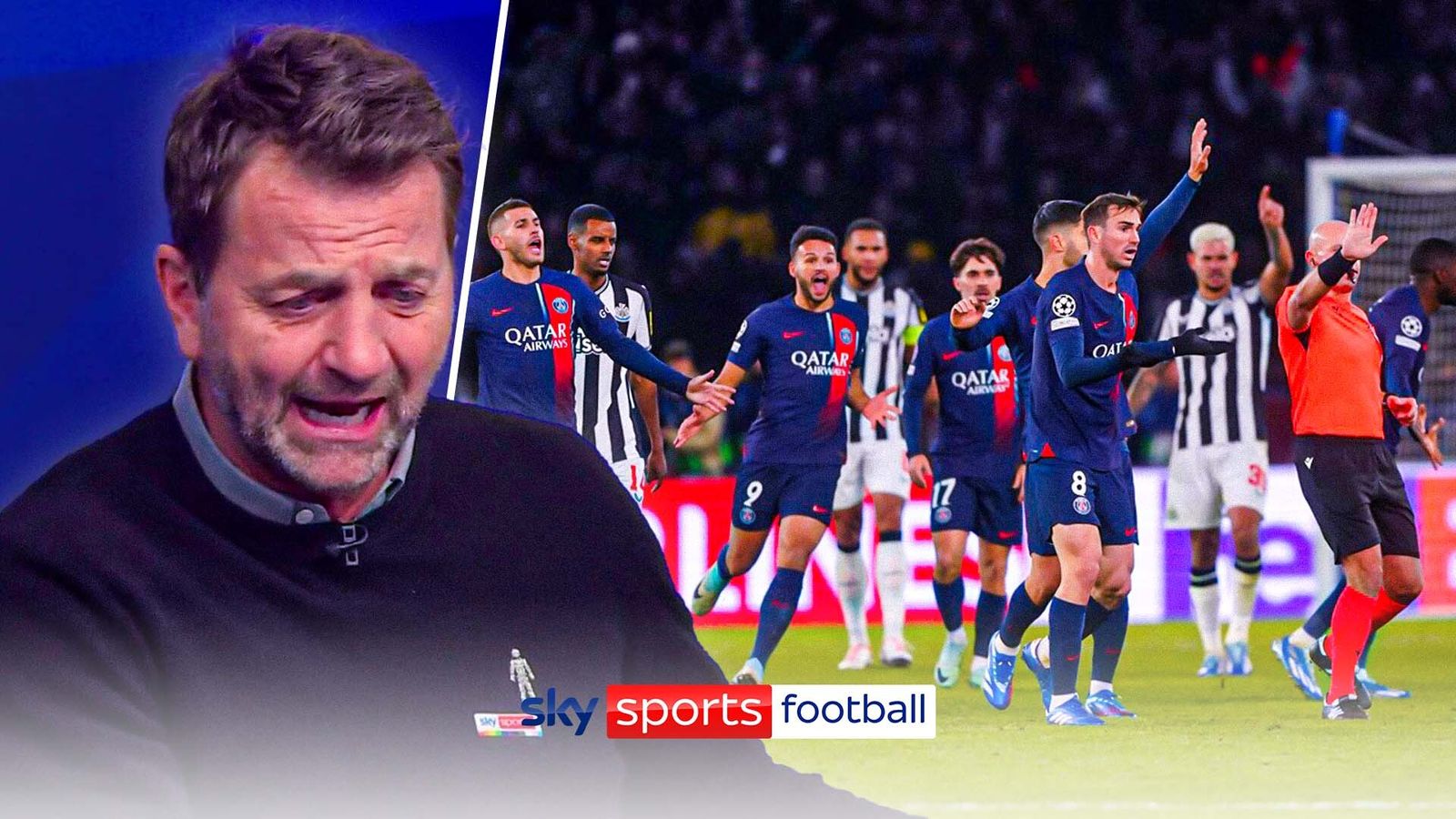 'A DISGUSTING decision!' Soccer Special panel incensed by PSG penalty