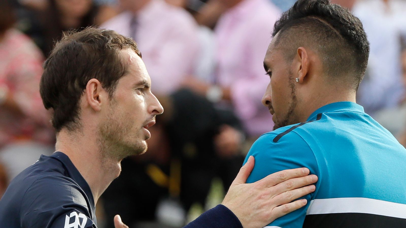 Nick Kyrgios thanks Andy Murray for attempting to help him after