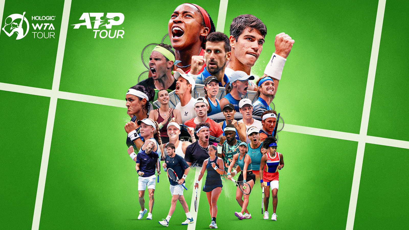 Exklusive ATP- und WTA-Tennisshow von Sky Sports mit Novak Djokovic, Carlos Alcaraz, Coco Gauff und Emma Raducano.  Tennisnachrichten