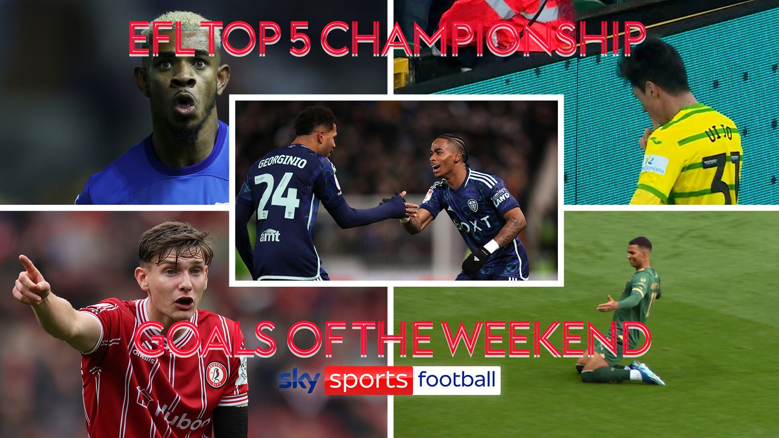 Top 5 EFL Championship goals of the weekend Football News Sky Sports