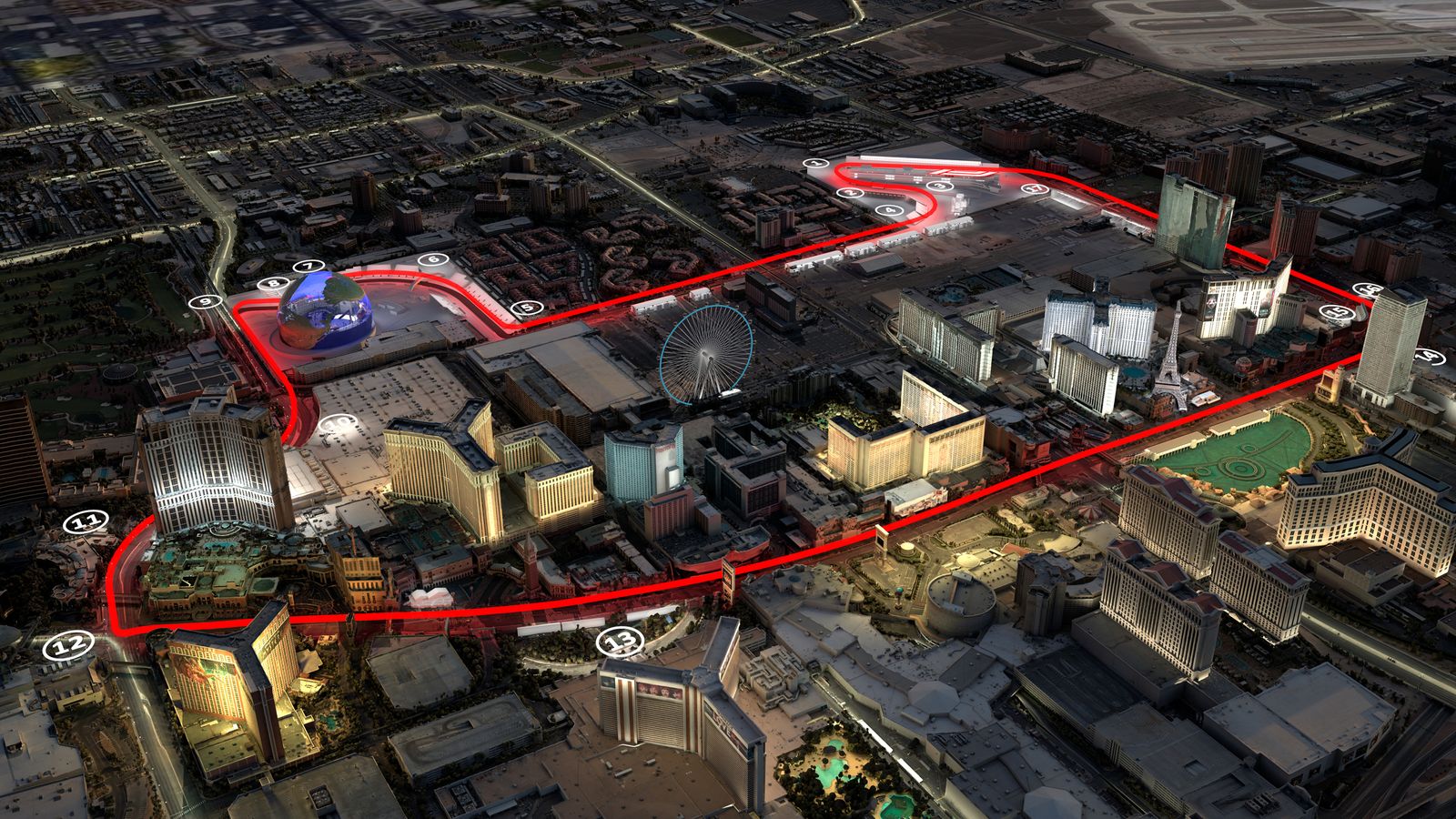 Las Vegas GP 2024: What's changed at The Strip Circuit for year two and $1.5bn impact first race had