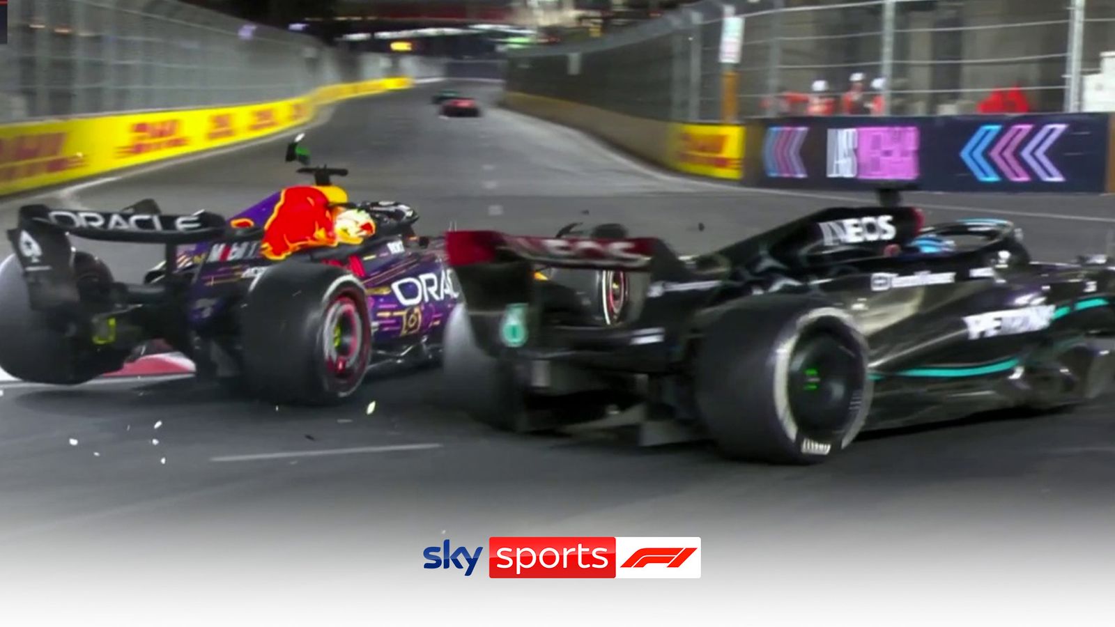 Las Vegas GP: George Russell Admits Max Verstappen Collision 'totally ...