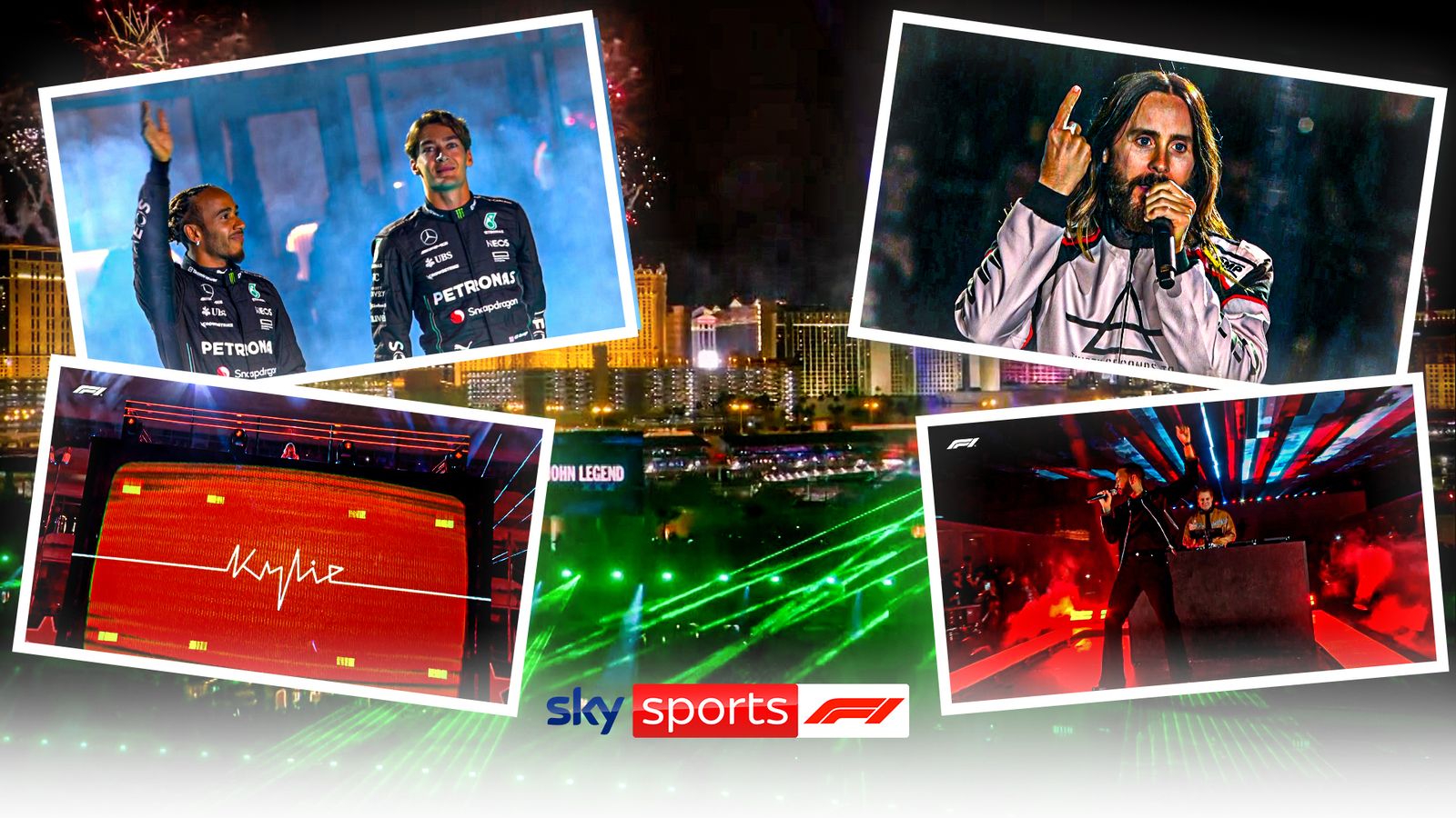 Las Vegas Grand Prix Opening Ceremony F1 News Sky Sports