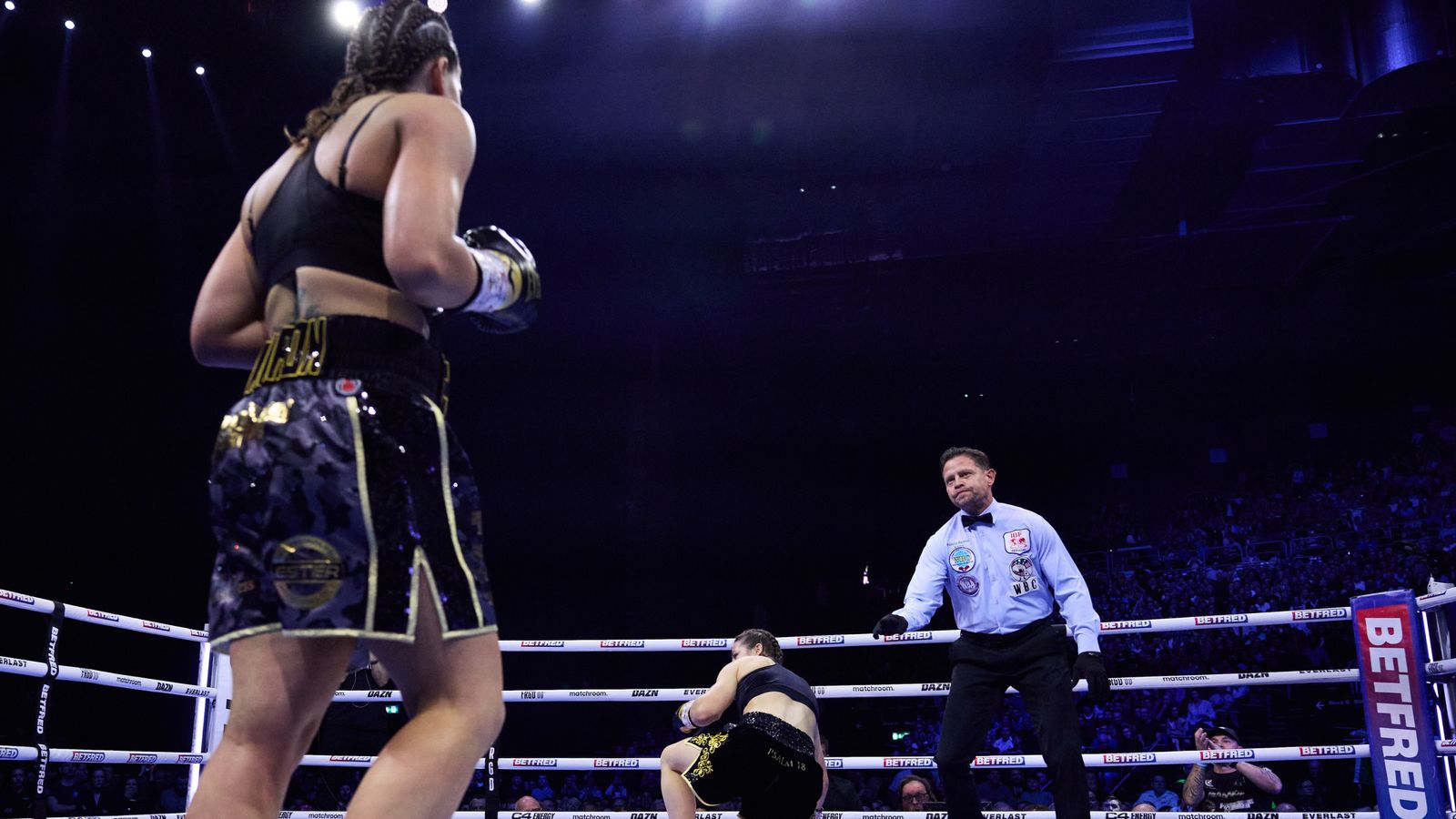 Caroline Dubois: Chantelle Cameron 'definitely' knocked Katie Taylor