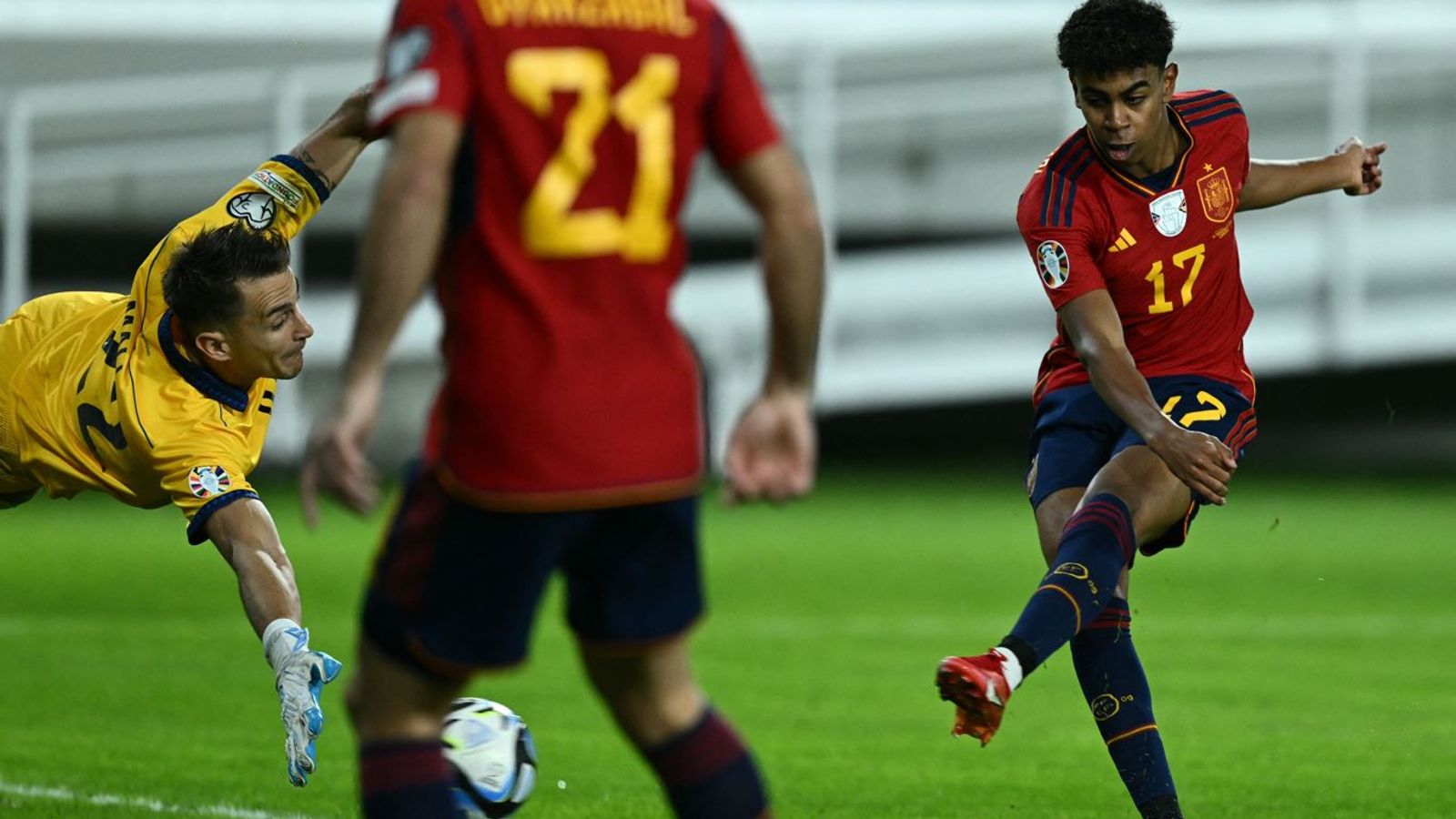 Lamine Yamal vuelve a marcar para España y Hungría se clasifica para la Eurocopa 2024 |  Mohamed Salah marca cuatro goles y Egipto gana las eliminatorias para el Mundial |  noticias de futbol