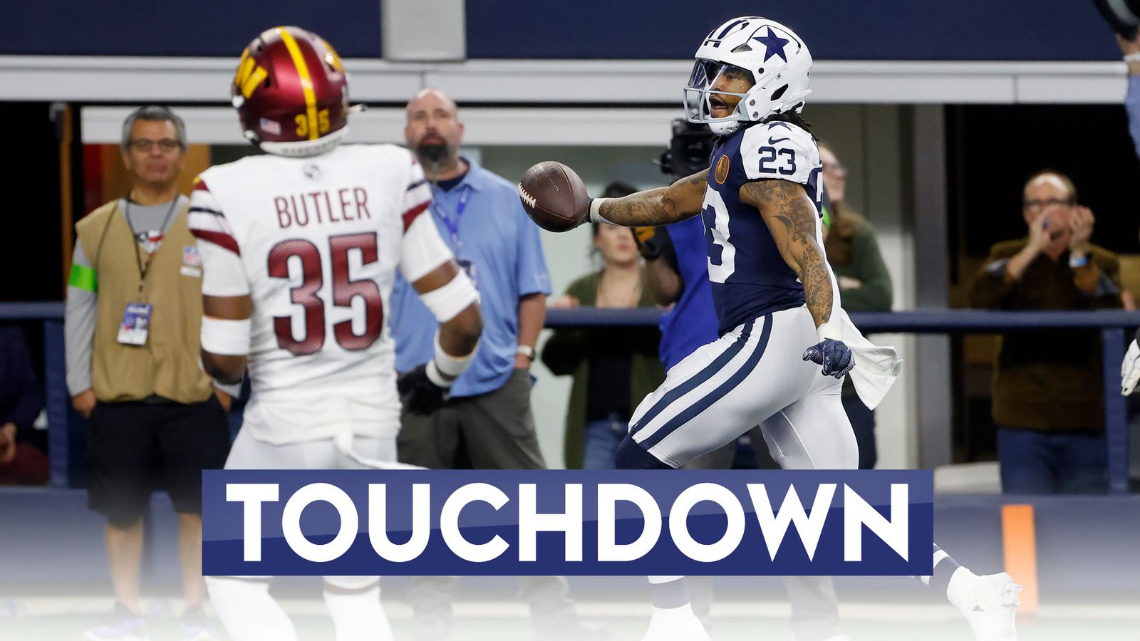 Dallas Cowboys Strike First As Rico Dowdle Runs In 15-yard Touchdown ...