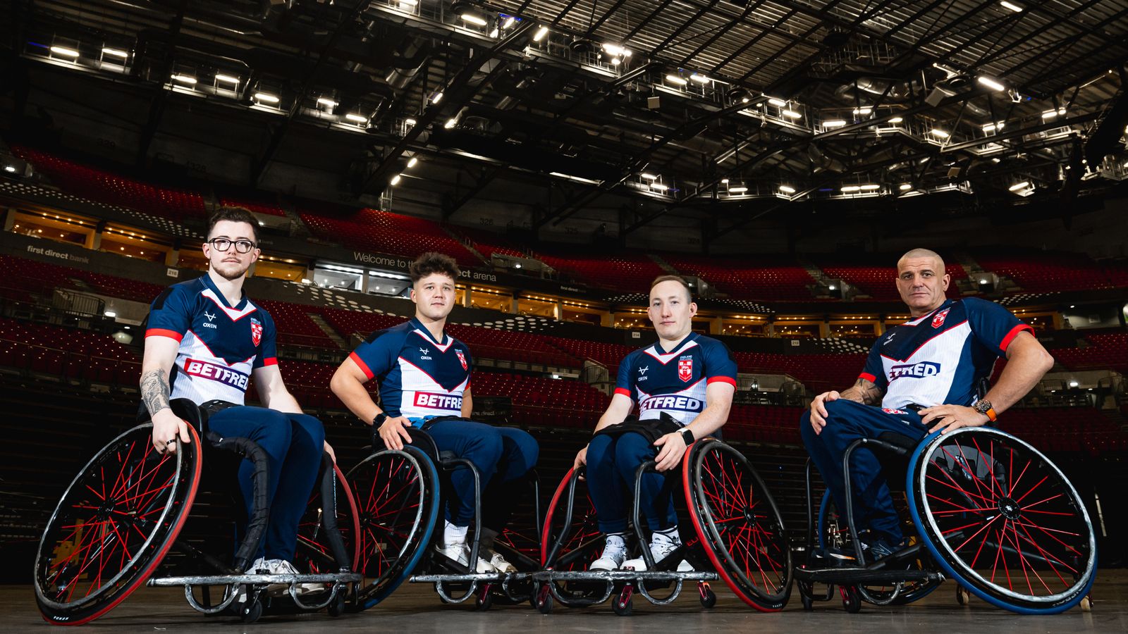 England vs France: Leeds Rhinos trio head charge for Wheelchair Rugby ...