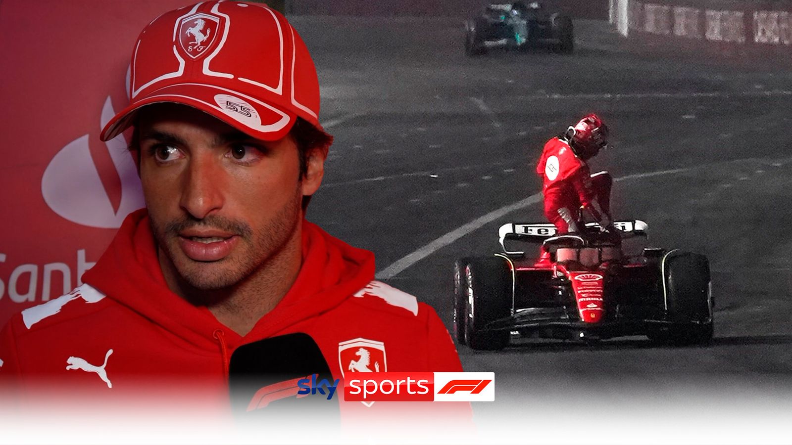 Carlos Sainz: Ferrari driver in 'disbelief' over 10-place grid penalty ...