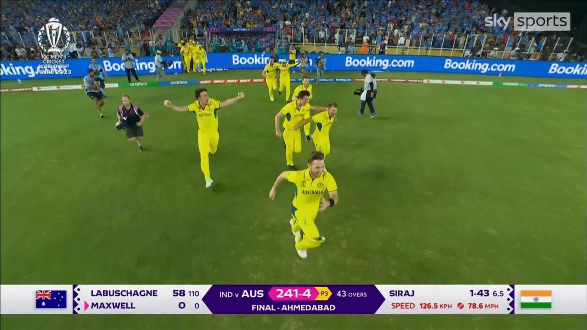 'The party begins!' - Australia win Cricket World Cup for sixth time