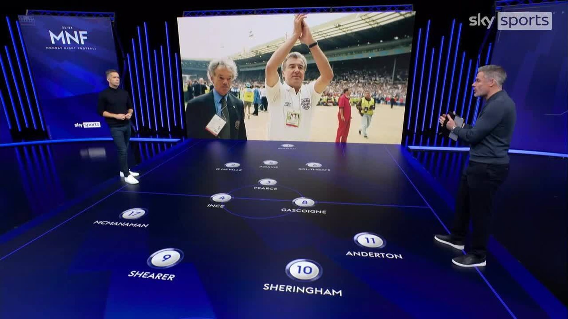 MNF tribute to Venables: How Euro 96 team encapsulated his coaching style