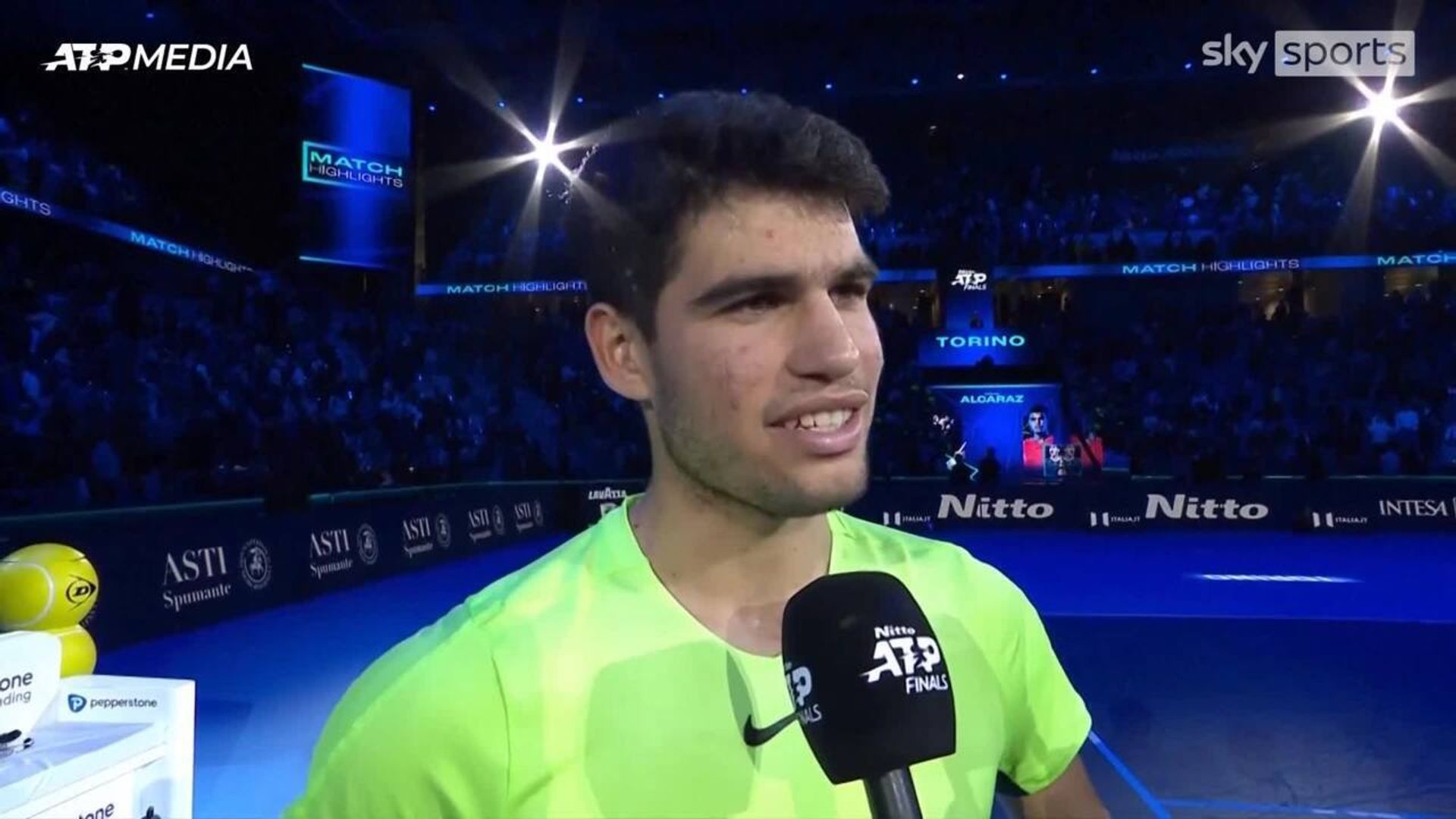 Alcaraz: Facing Djokovic one of the most difficult challenges