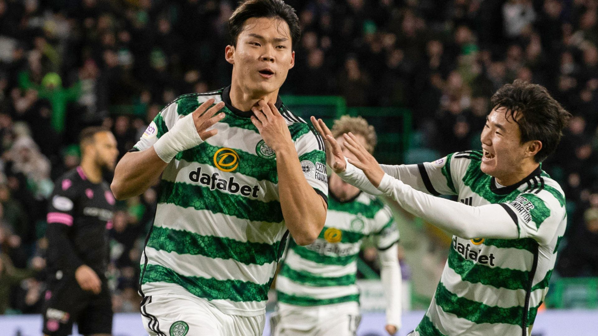 Oh secures Celtic win over stubborn St Mirren