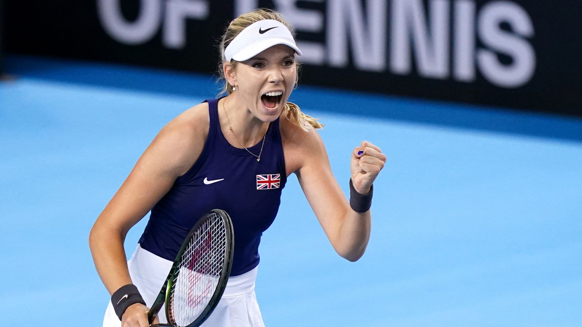 Great Britain survive scare to beat Sweden in Billie Jean King Cup