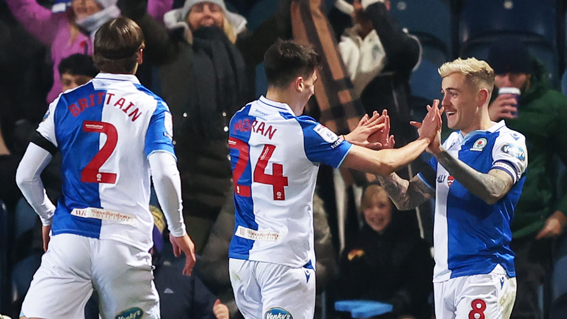 Szmodics stars as Blackburn sink Rooney's Blues