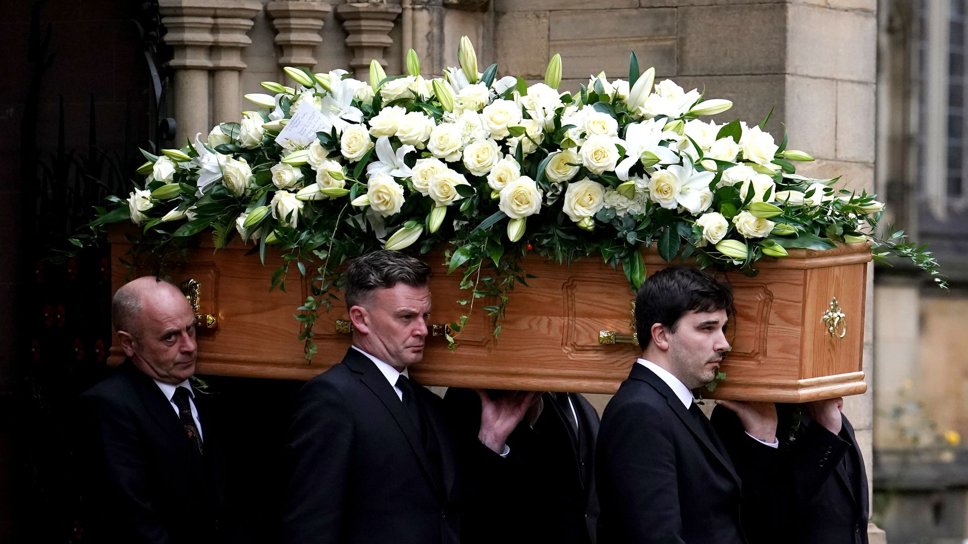 Thousands bid farewell to Sir Bobby Charlton at funeral