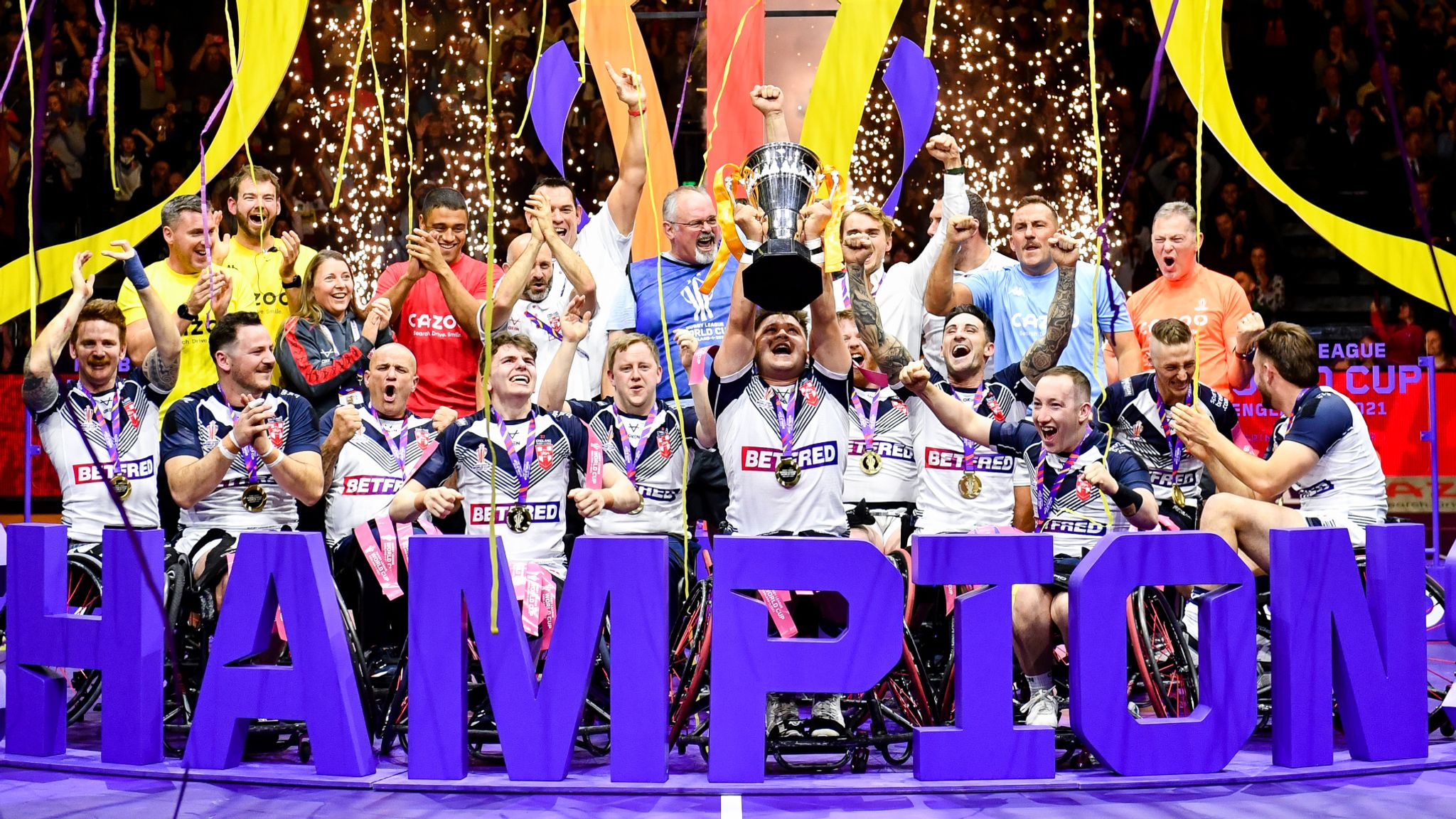 England vs France Leeds Rhinos trio head charge for Wheelchair Rugby