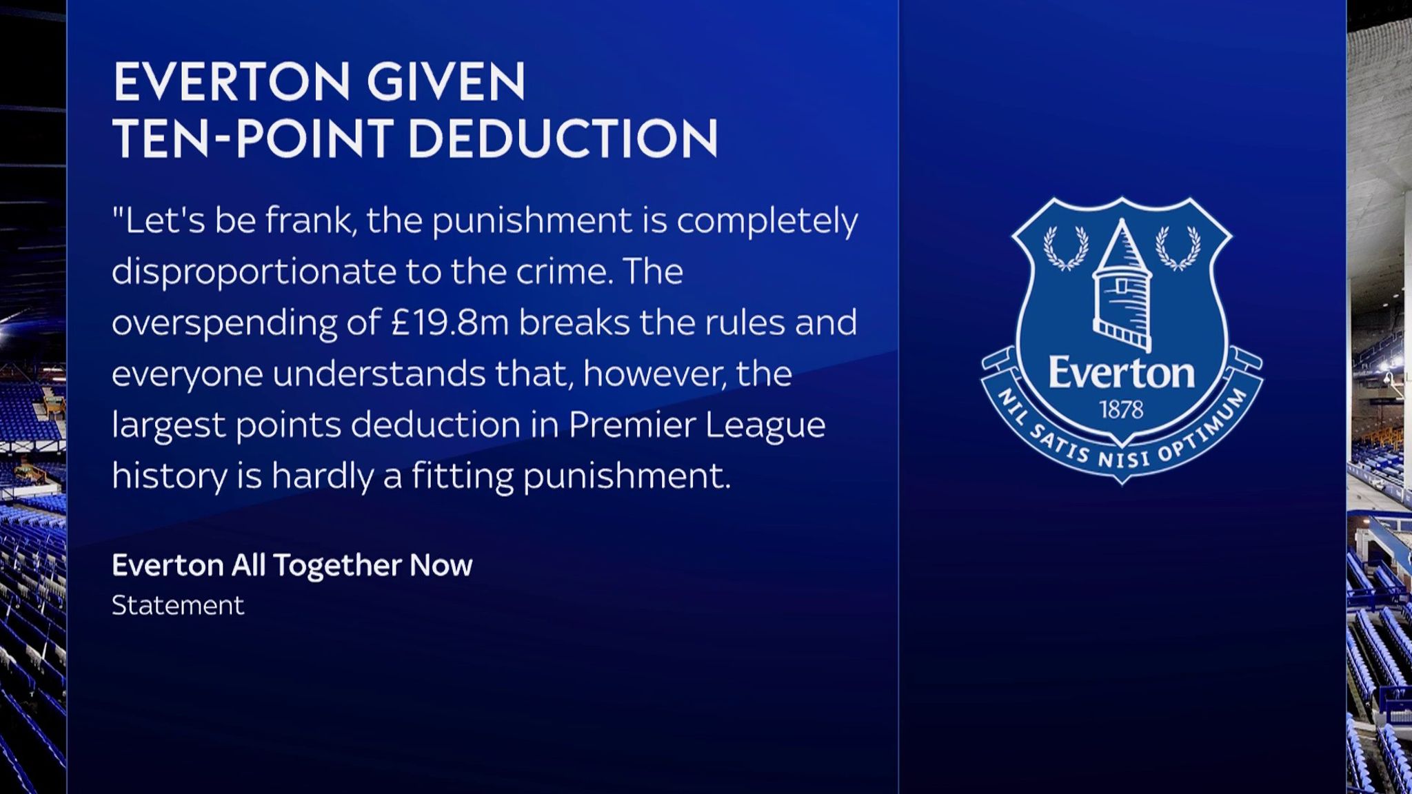 Everton Points Deduction Q&A: What Next For The Toffees And What About ...