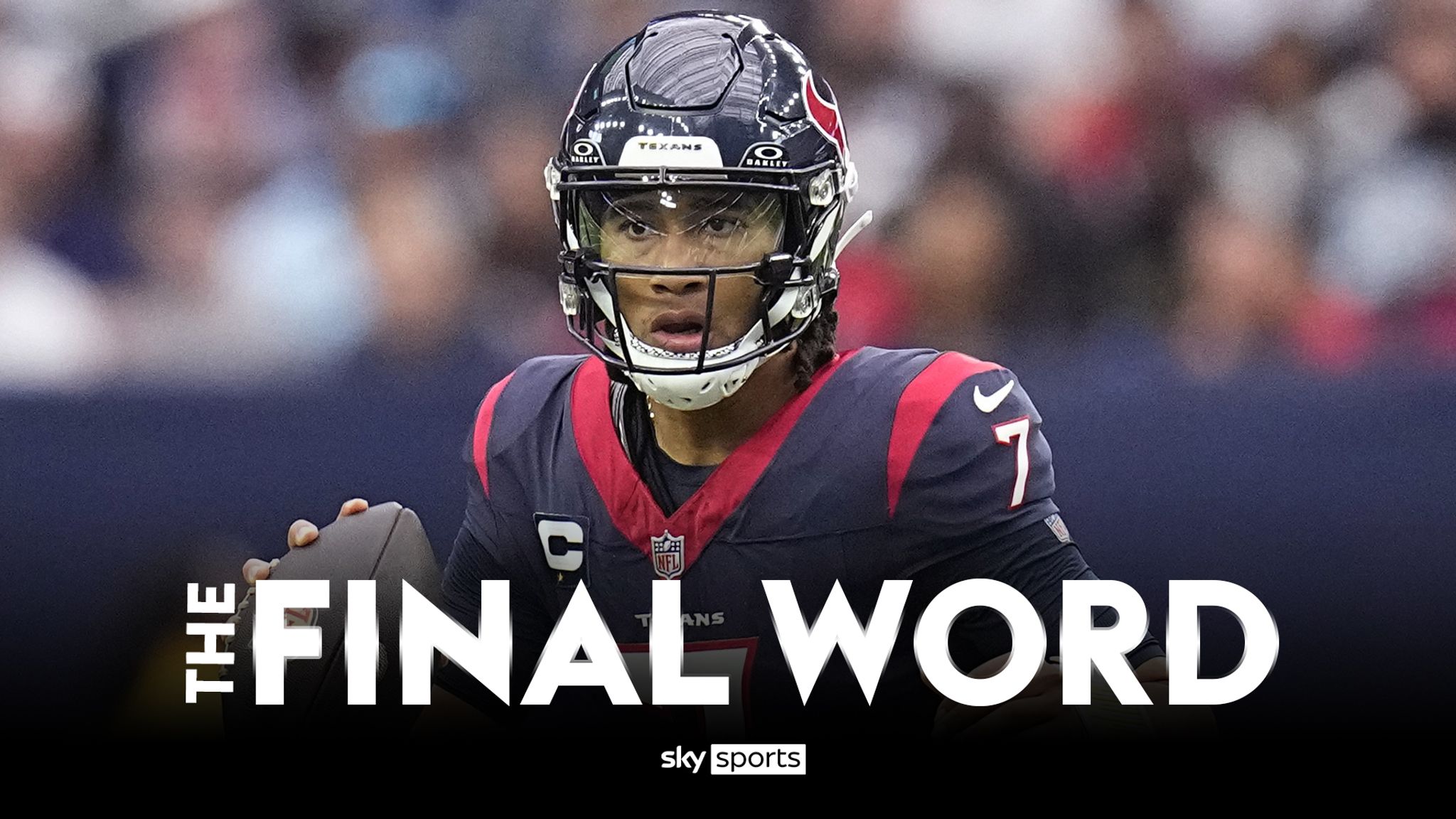 NFL The Final Word: CJ Stroud the real deal, Josh Dobbs stuns on debut and  Miami fall to another contender, NFL News