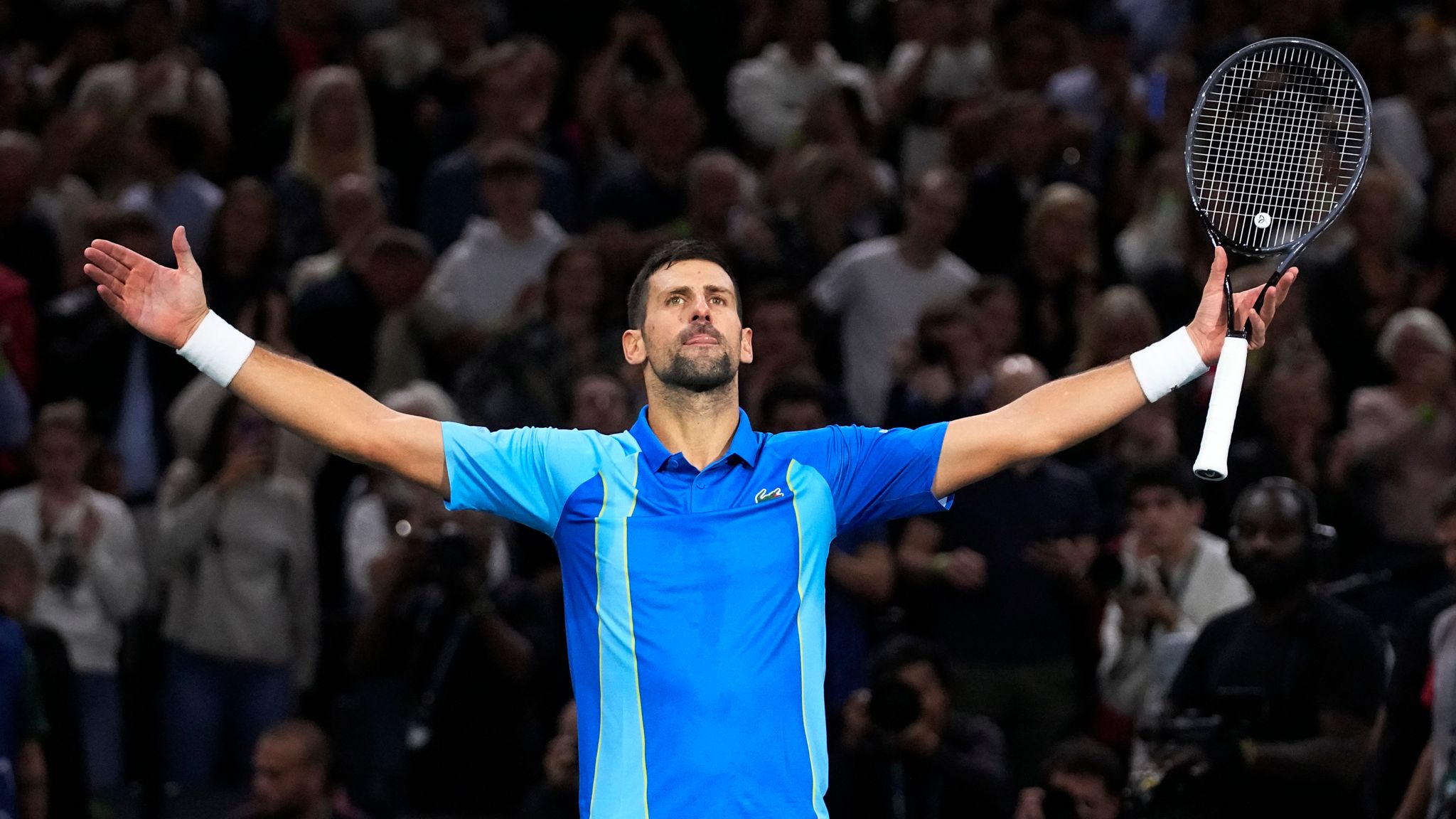 Paris Masters Novak Djokovic and Grigor Dimitrov secure semi-final spot Tennis News Sky Sports
