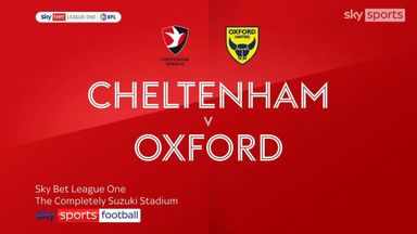 Cheltenham 2-0 Oxford