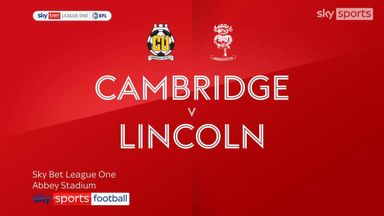 Cambridge 0-3 Lincoln City