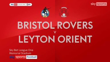 Bristol Rovers 1-1 Leyton Orient 