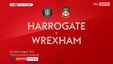 Harrogate 2-2 Wrexham