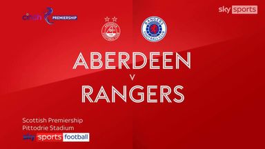 Aberdeen 1-1 Rangers