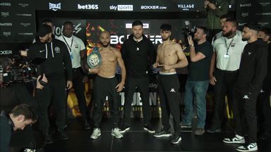 Azim and Petitjean face-off ahead of clash | Azim: I made the weight easily