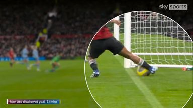 Goal or no goal? Man Utd's controversial disallowed goal