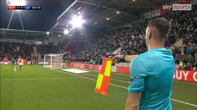 'That is very tight' | Late offside drama denies Leeds winner