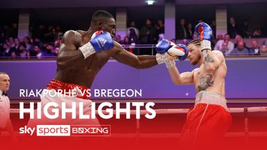 Highlights: Riakporhe stops Bregeon inside two rounds
