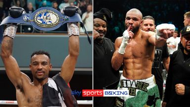 'Where's Eubank Jr at?!' - Denny calls out rival after winning European title
