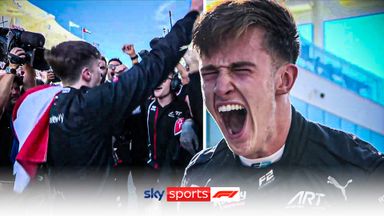 'I'm so happy right now' | Emotional Pourchaire wins F2 championship