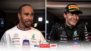 Hamilton: It's not been a great year | Russell: Proud to have ended on a high