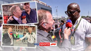 'You can't beat up Sir Jackie Stewart' | Best of Brundle's 2023 Gridwalk!