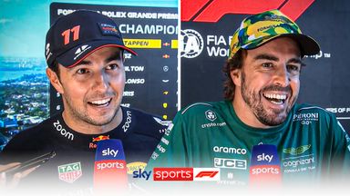 Perez: We had a great fight | Alonso: I thought my chances were gone!