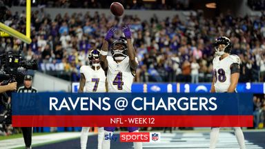 Flowers' two-TD night leads Ravens past Chargers
