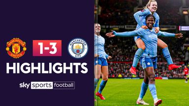 City claim WSL derby bragging rights at Old Trafford | Man Utd 1-3 Man City