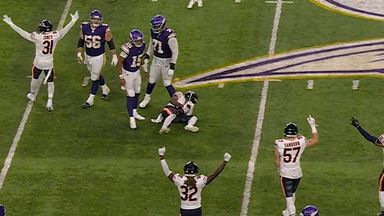 'This is entertaining... it's not going to count' | Vikings' comedic final play fails