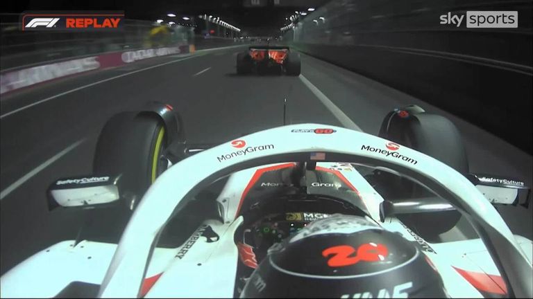 'Leclerc completly taking the *****'| Leclerc almost tangles with Magnussen!