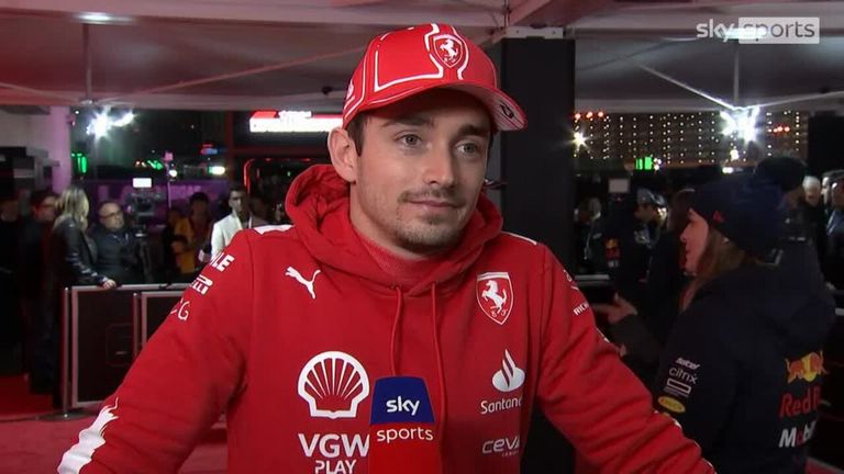 Charles Leclerc blames the safety car for his second-place finish at the Las Vegas Grand Prix and says that 'today should have been our day'