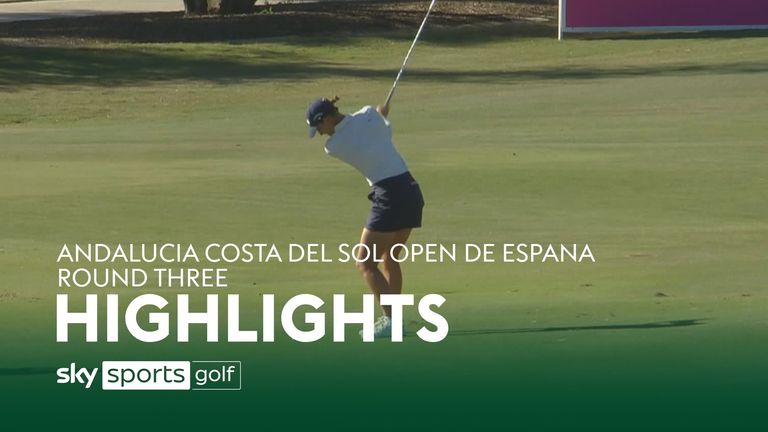 Highlights from the third round of the season-ending Andalucia Costa del Sol Open de Espana from Real Club de Golf las Brisas