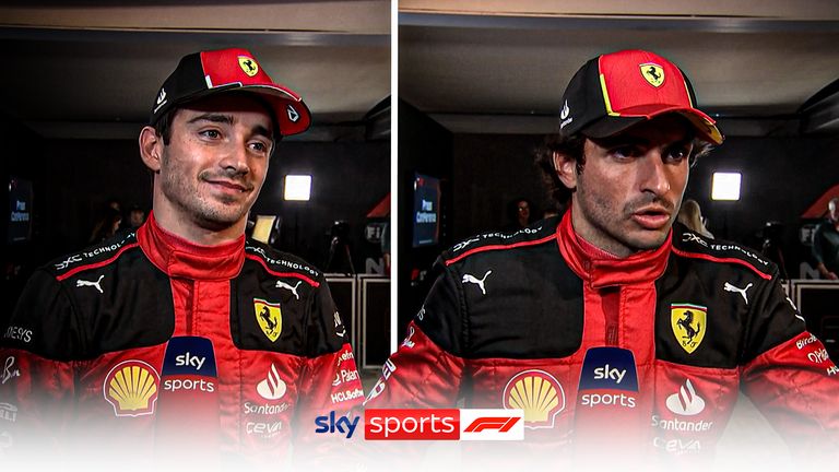 Ferrari drivers Charles Leclerc and Carlos Sainz reflect on their Abu Dhabi Grand Prix performance