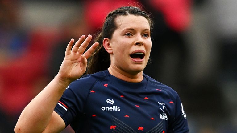Abbie Ward scored a fairytale try on her return for Bristol Bears