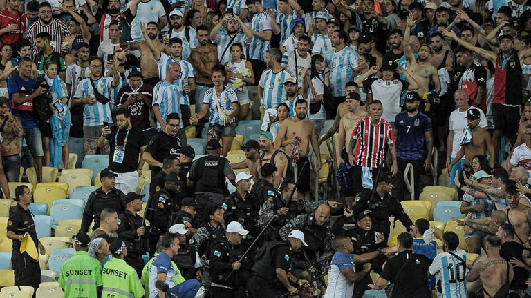 RJ - RIO DE JANEIRO - 21/11/2023 - รอบคัดเลือกฟุตบอลโลกปี 2026, บราซิล (ผ่าน AP)