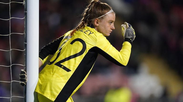 Baggaley was back-up to Mary Earps at Man Utd last season, but made zero WSL appearances in two years
