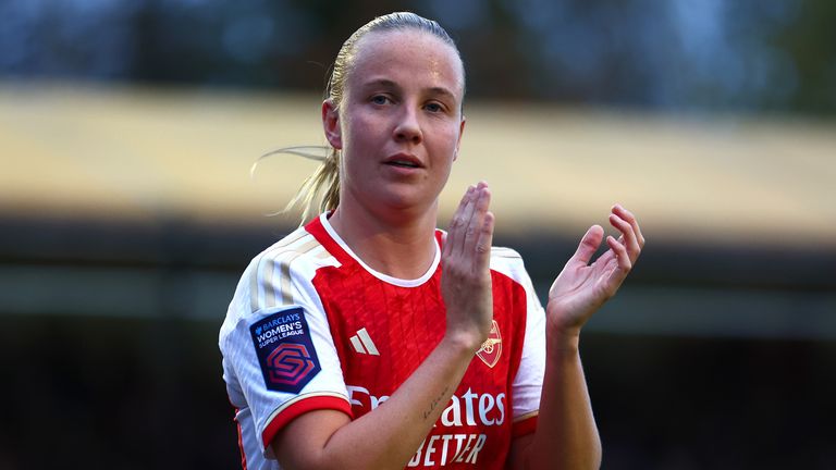 Arsenal's Beth Mead made her first start in exactly 12 months in the 3-0 win over Brighton