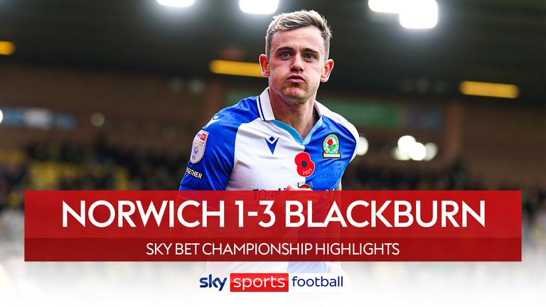 Norwich 1-3 Blackburn