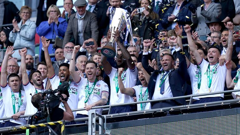 Bolton lifted the EFL Trophy for the second time in 2022/23